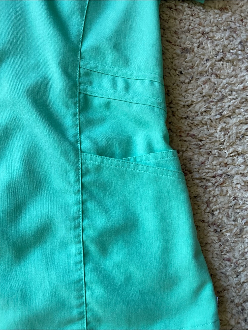Grey's Anatomy Mint Green V-Neck Scrub Set Size XS - Picture 3 of 13